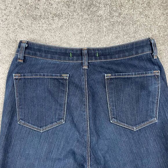 J Brand Mary Richards Four Way Stretch Dark Wash High Rise Flare Bootcut Blue 29 - Picture 4 of 6